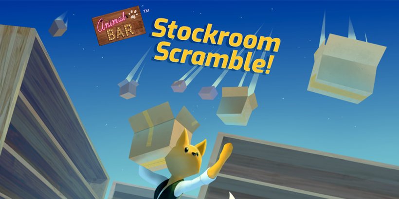 Animal Bar: Stockroom Scramble, Playful Fox Games' retro arcade title about stockroom management, is out now on iOS and Android