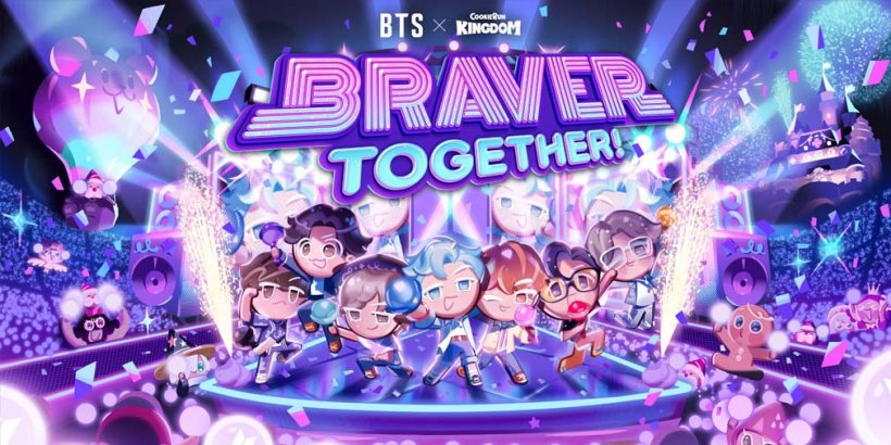 Cookie Run: Kingdom finally launches the highly anticipated BTS collaboration "Braver Together"