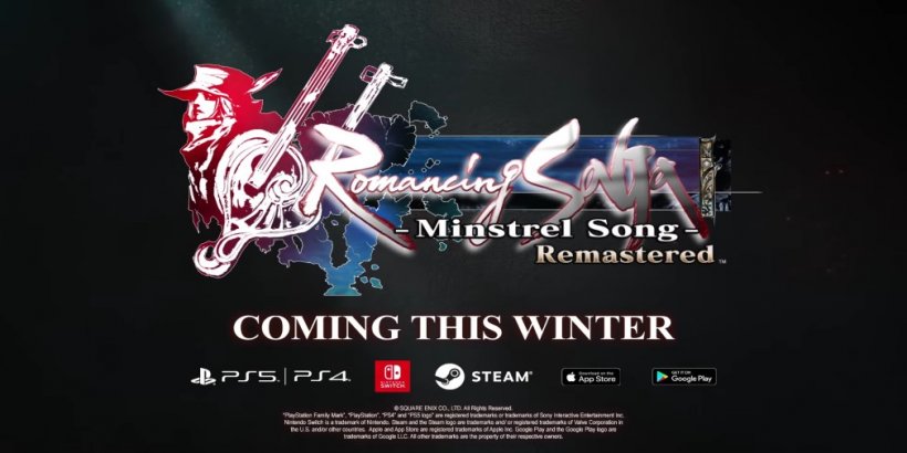 Romancing SaGa - Minstrel Song- Remastered, a remaster of the very first entry into the SaGa series, finally receives a nearby release date