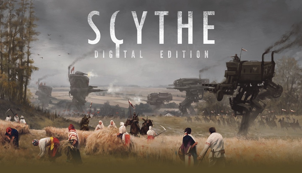 Live from 5pm UK time we're going to be streaming some Scythe: Digital Edition