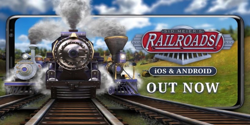Sid Meier's Railroads, the classic train tycoon game, is now available on Android and iOS